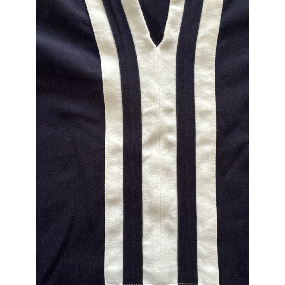 Spartina 449 Navy Blue Women’s XS Monica Tunic Dress Embroidered Preppy - Picture 3 of 9